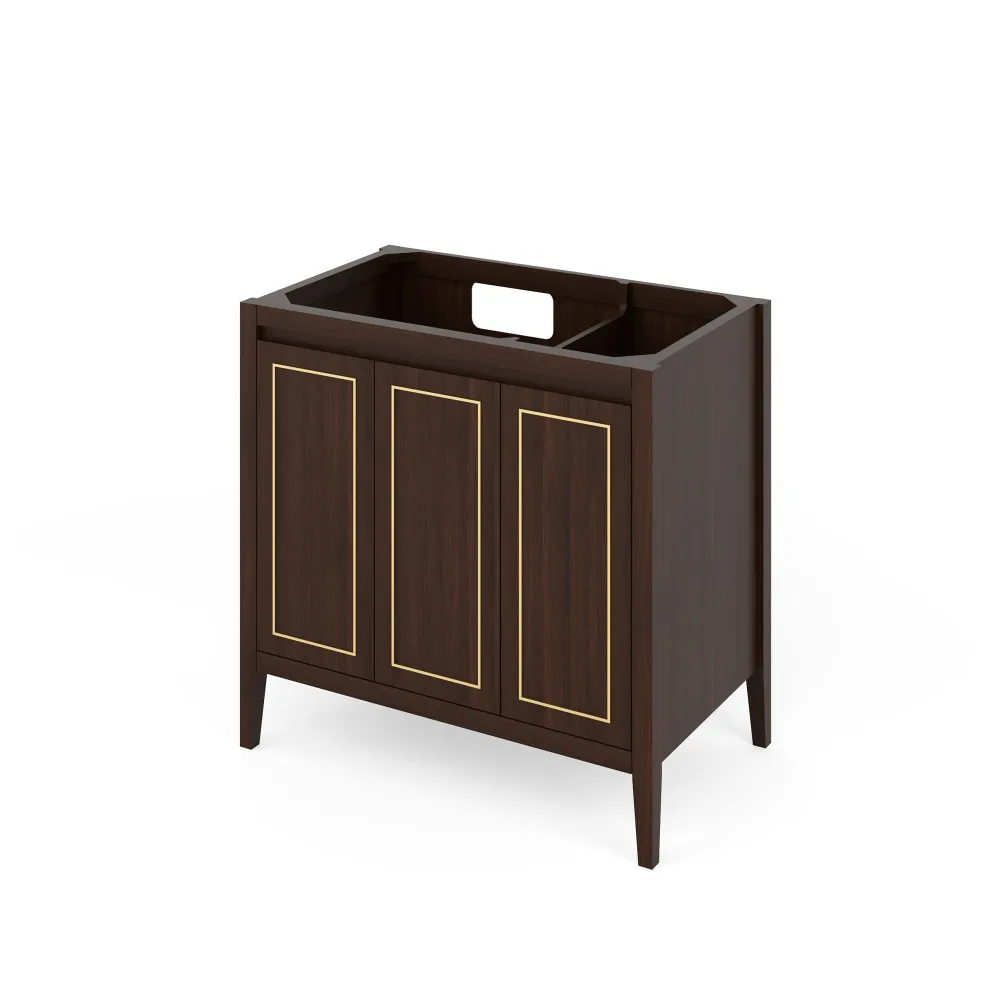 36" Percival Vanity, Left Offset