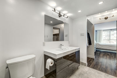 Flat panel vanity 4