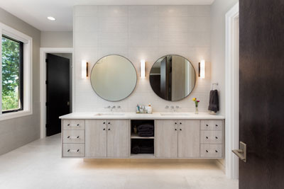 Flat panel vanity 2