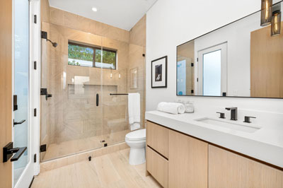Flat panel vanity 7