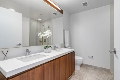 Flat panel vanity 9