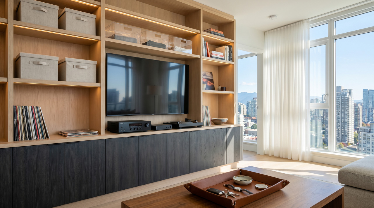 Custom entertainment center cabinets South Florida